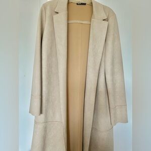 ZARA Fitted open Front Coat